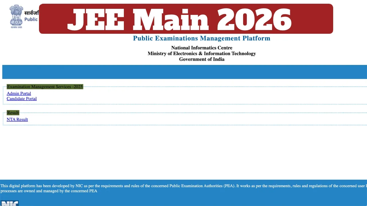 Jee Main 2026