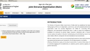 JEE Main 2026 Registration – Check Eligibility, Exam Dates Fees at jeemain.nta.nic.in
