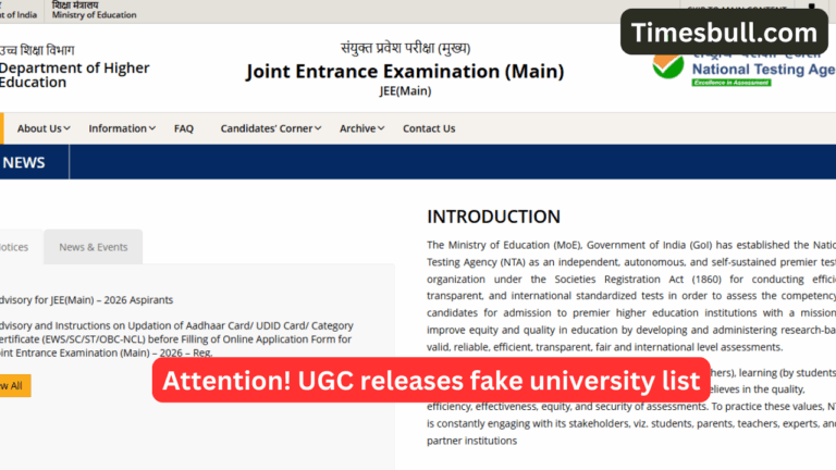 JEE Main 2026 Registration Live: Apply at jeemain.nta.nic.in, Dates, Eligibility, Fees, Centres, and Updates