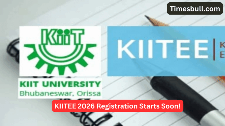 Golden Chance for Students- KIITEE 2026 Registration Starts Soon, No Exam Fee Needed!