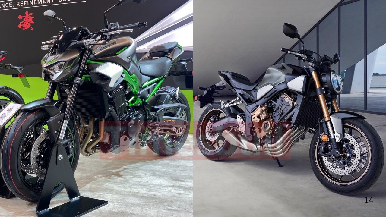 Kawasaki Z900 vs Honda CB650R...