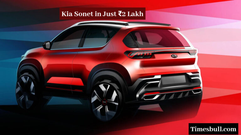 Kia Sonet in Just ₹2 Lakh