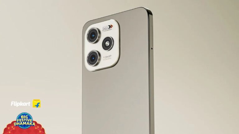 Lava Bold N1 5G Phone with 5,000 mAh Battery & 90Hz Refresh Rate Under ₹9,000 in Flipkart Sale