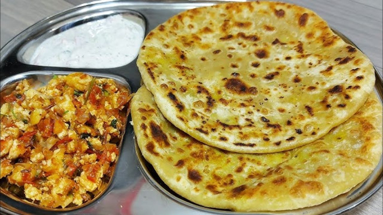 Leftover Dal Paratha Recipe