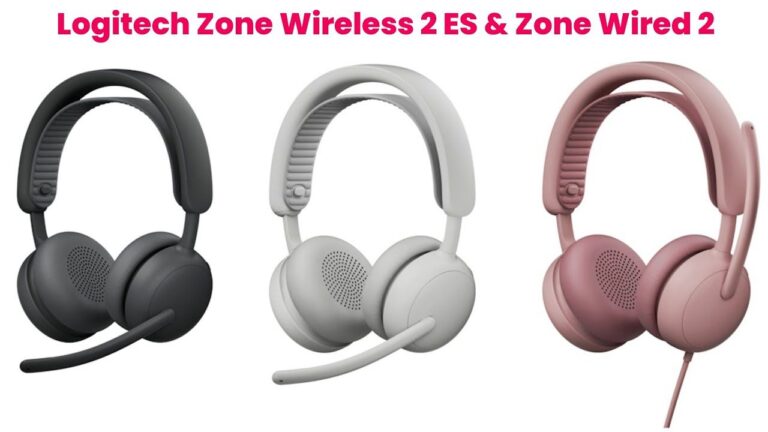 Logitech Zone Wireless 2 ES and Zone Wired 2: Headsets Designed for Modern Workplaces