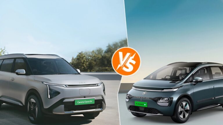 MG Windsor EV Vs Kia Carens Clavis EV