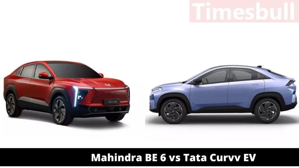 Mahindra BE 6 vs Tata Curvv EV