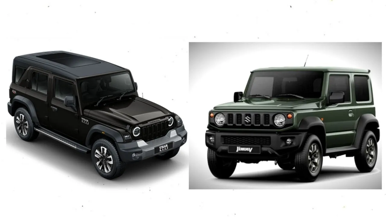 Mahindra Thar Roxx Vs Maruti Jimny (1)