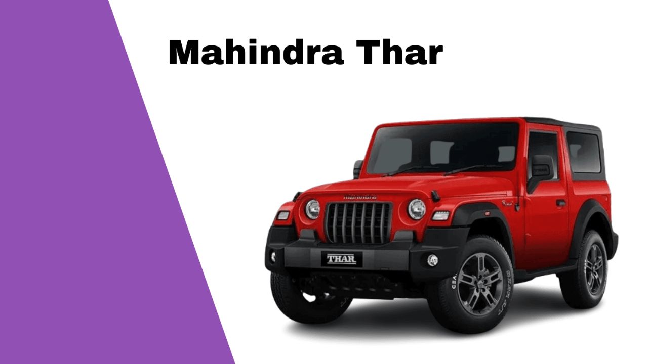 Get Mahindra Thar at