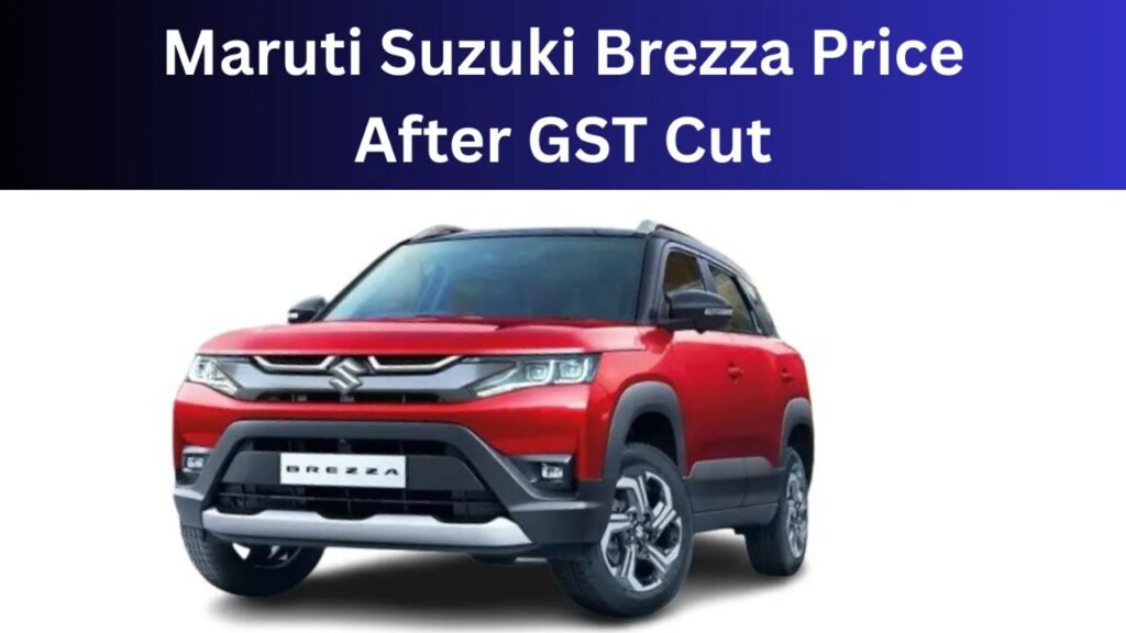 Maruti Brezza Prices Drop After GST Rate Cut: Check Latest Ex-Showroom Prices and Savings