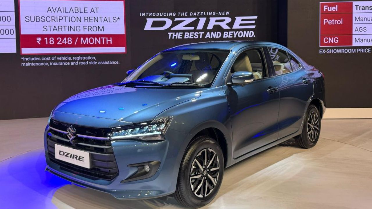 Maruti Suzuki Dzire: Now
