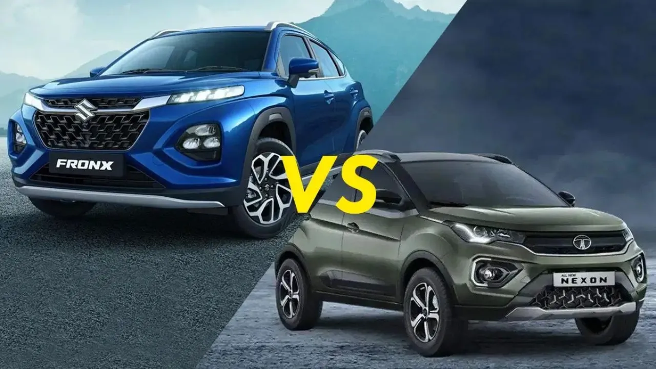 Maruti Suzuki Fronx Vs Tata Nexon