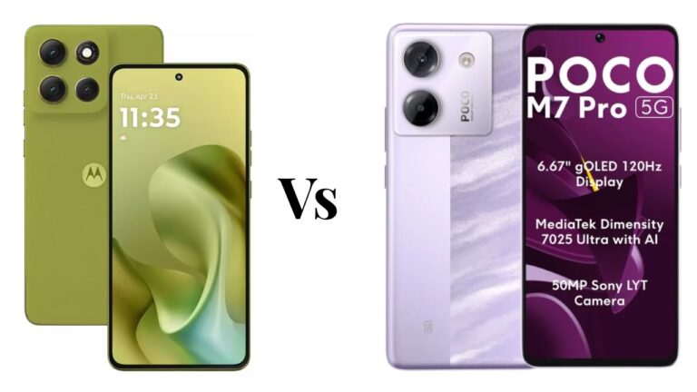 Poco M7 Pro 5G vs Moto G86 Power 5G: Clash of Affordable 5G Phones