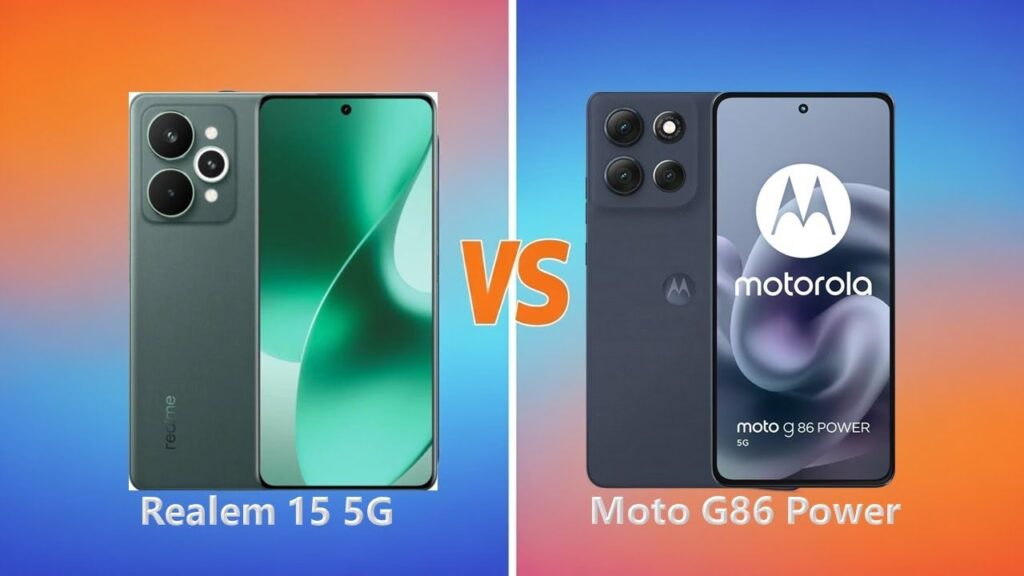 Moto G86 Power 5G vs Realme 15 5G