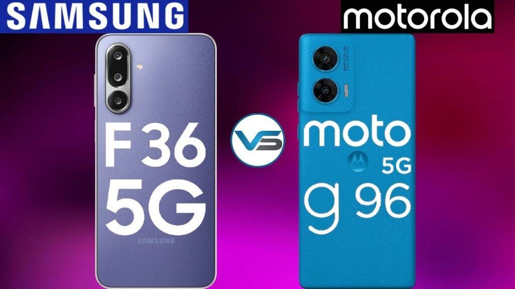 Moto G96 5G vs Samsung Galaxy F36 5G