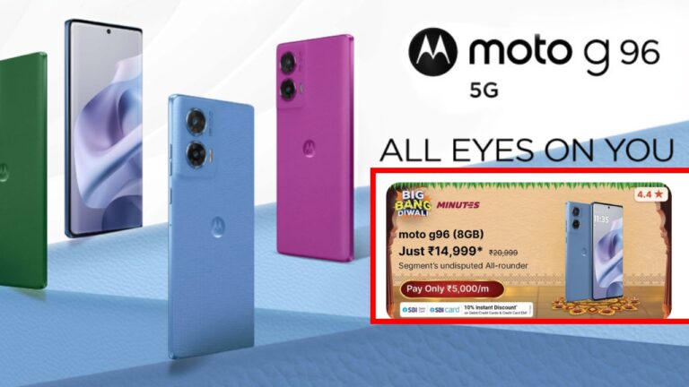 Big Bang Diwali Sale: Moto G96 5G Under Rs 15,000 With 32MP Selfie Camera, Order Now!