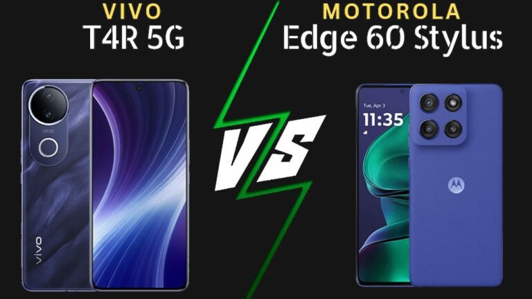 Which is Worth Buying Motorola Edge 60 Stylus or Vivo T4R 5G? Full Comparison