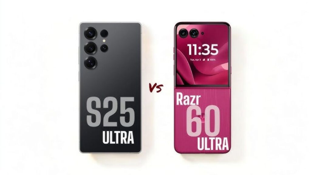 Motorola Razr 60 Ultra vs Samsung Galaxy S25 Ultra