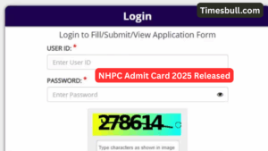 NHPC Admit Card 2025 Released, Download Now for JE & Other Posts at nhpcindia.com