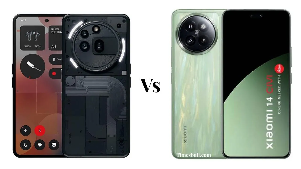 Nothing 3a Pro Vs Xiaomi 14 Civi