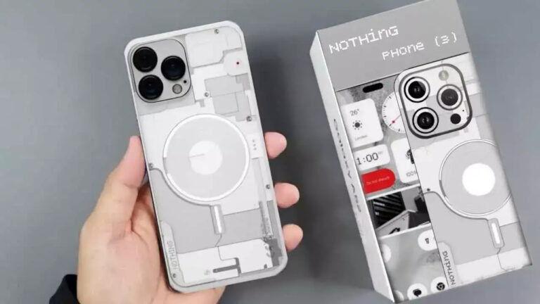 Nothing Phone 3 : Transparent Design, Smooth Display & Powerful Snapdragon 8 Gen 3