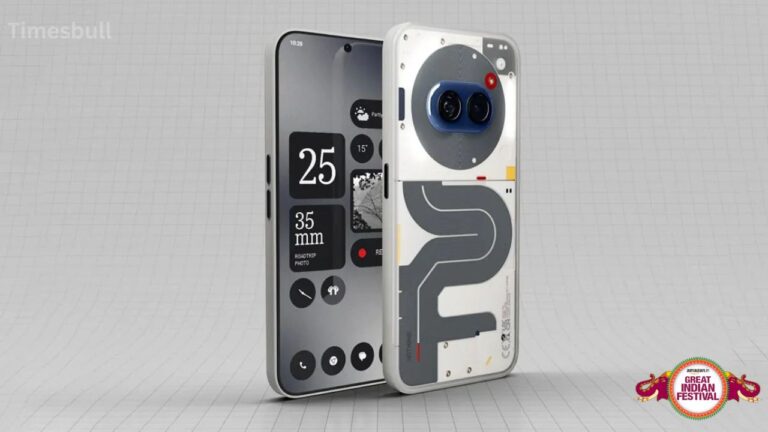 Amazon Offer: Nothing Phone 3A with 4K Camera, 50W Charging & Transparent Look at ₹6,000 Discount