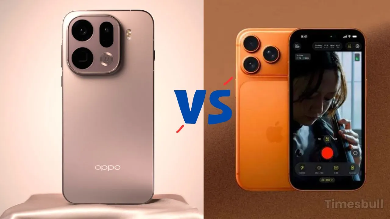 Oppo Find X9 Pro Vs Apple Iphone 17 Pro