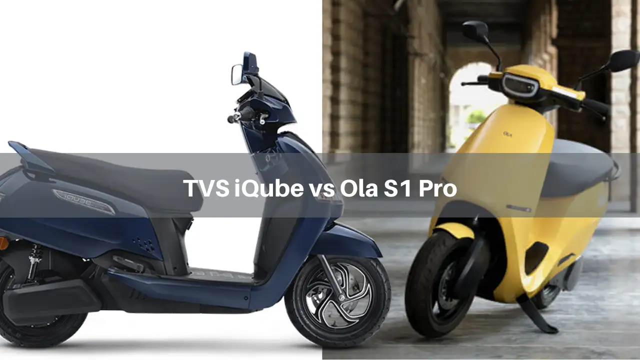 Ola S1 Pro Vs TVS...