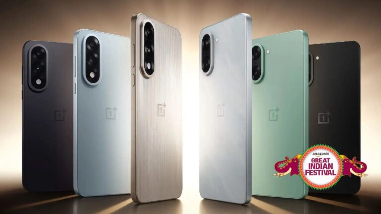 OnePlus Nord 5 with 12GB RAM & 144FPS Gaming at ₹4,500 Discount in Amazon Great Indian Festival Sale