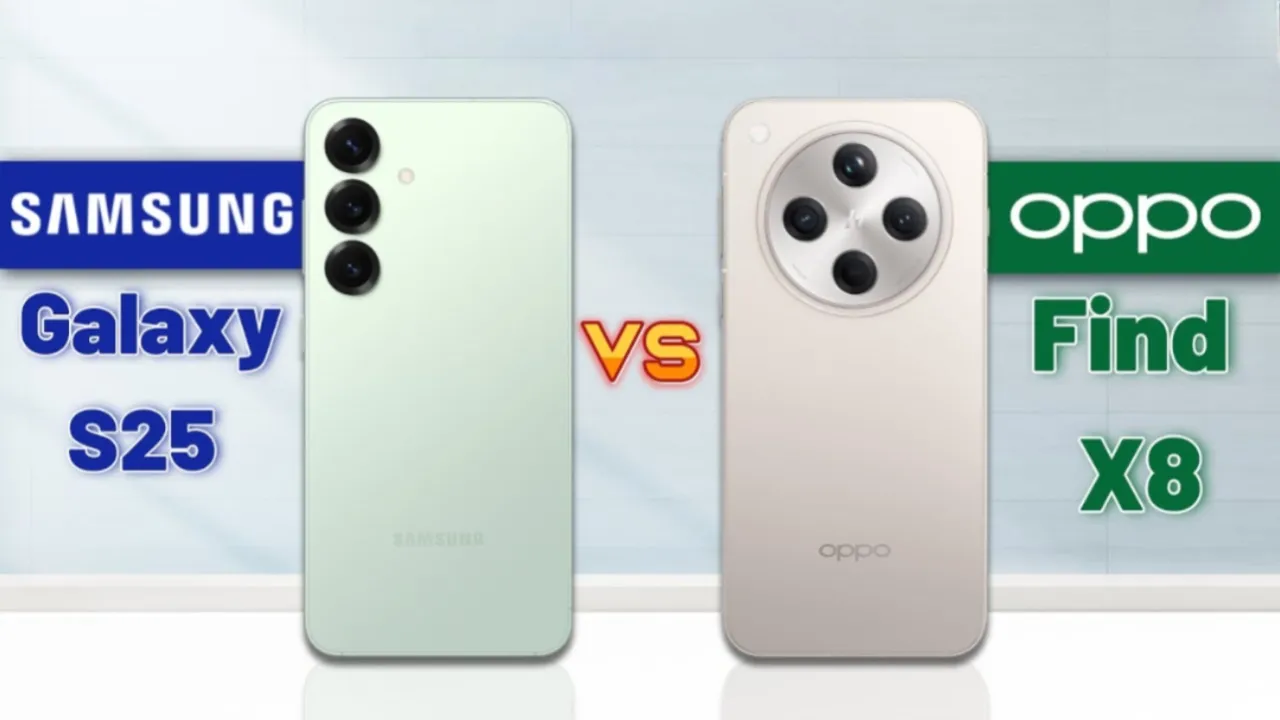 Oppo Find X8 Vs Samsung Galaxy S25