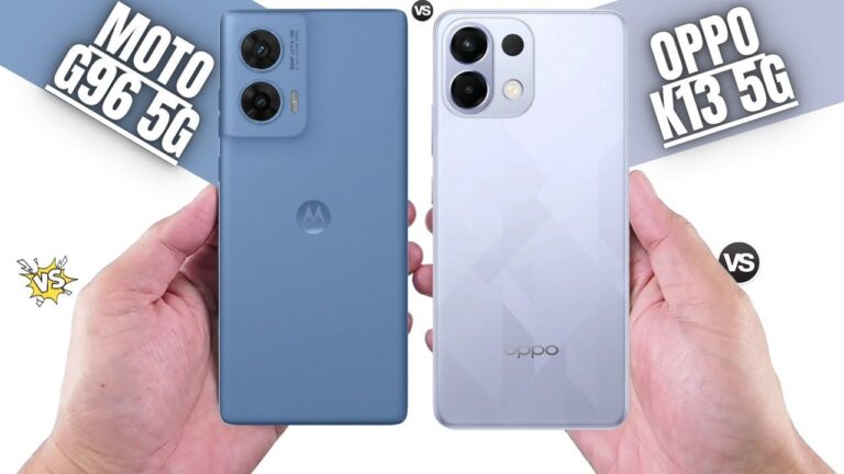 Oppo K13 vs Motorola Moto G96 5G: The Budget Battle You Can’t Miss