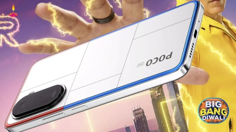 Powerful POCO 5G Phone Under ₹15,000 with 16GB RAM & 7000 mAh Battery, Check Details