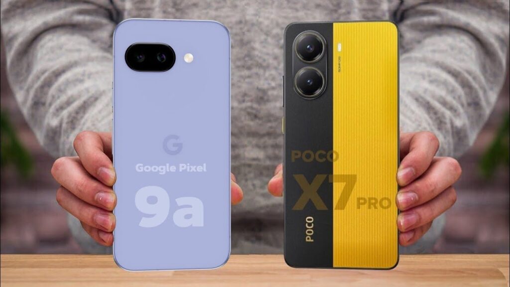 Poco X7 Pro 5G vs Google Pixel 9A