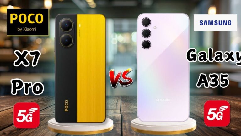 Poco X7 Pro Beats Samsung Galaxy A35? Check Out This Comparison