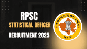 RPSC SO Recruitment 2025 Begins Apply Online Before November 26