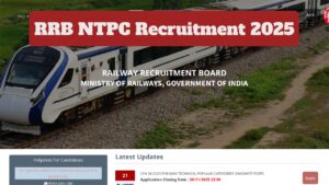RRB NTPC Under Graduate Level Recruitment 2025: Apply Online for 3058 Vacancies