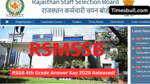 RSSB 4th Grade Answer Key 2025 Released – Check and Raise Objections Now!