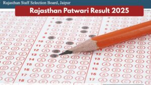 How to Check Rajasthan Patwari Result rsmssb.rajasthan.gov.in?