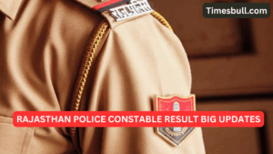 Rajasthan Police Constable Result 2025 Out! Check Updates at police.rajasthan.gov.in