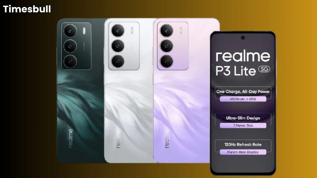 Realme P3 Lite 5g Offers 6000mah Power & 120hz Display Under ₹11k