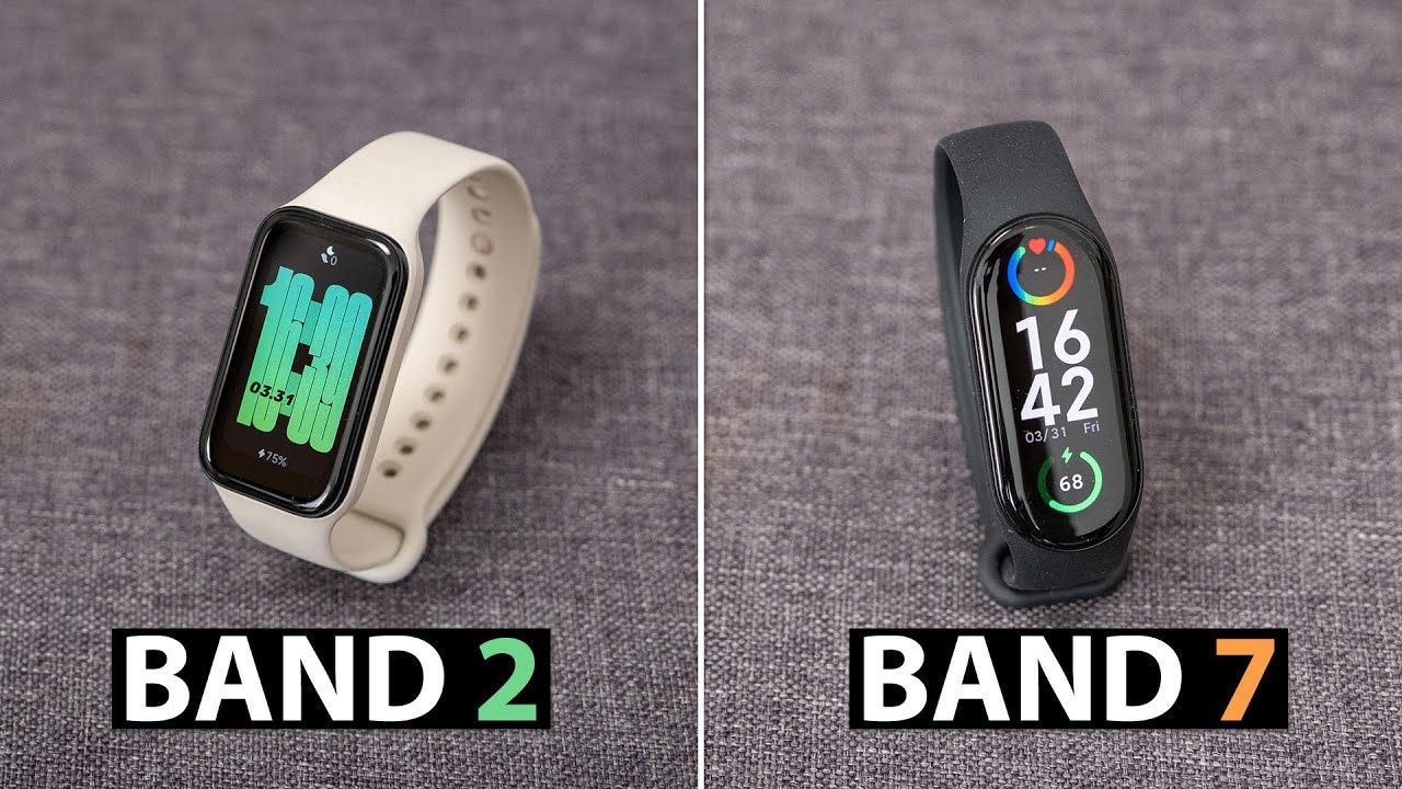 Redmi Band 2 vs Mi...