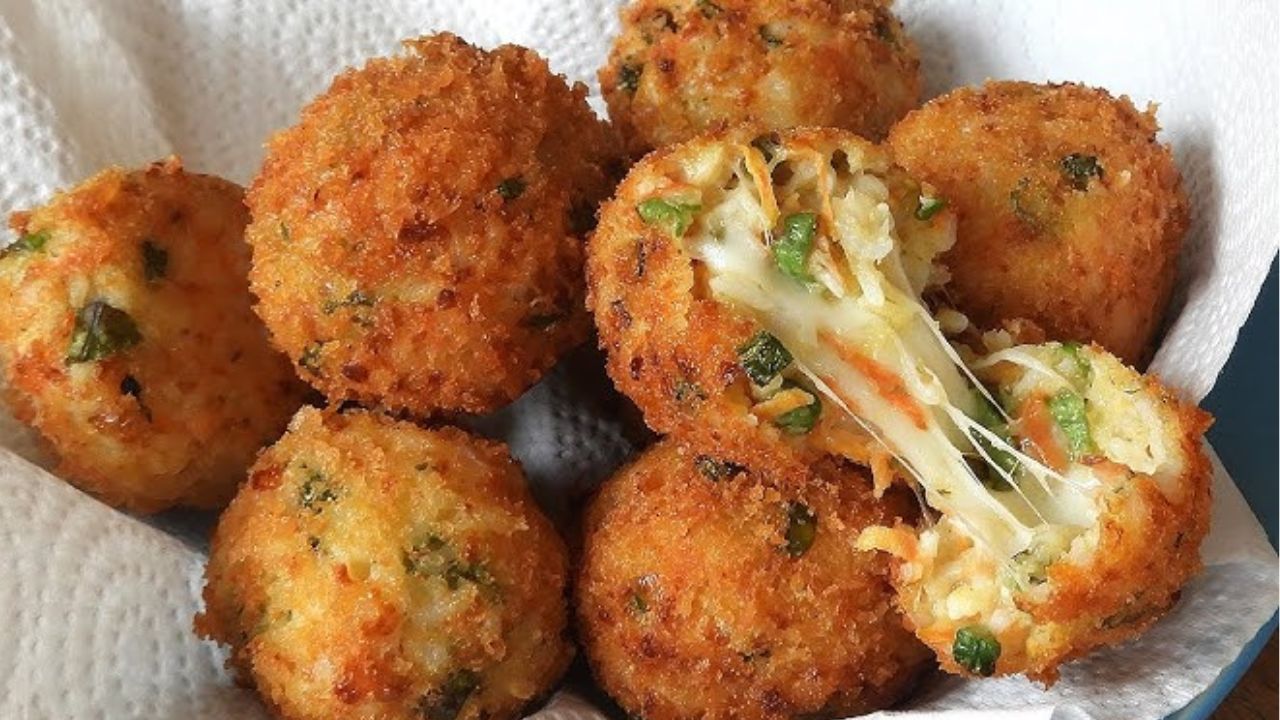 Rice Cheese Balls Recipe