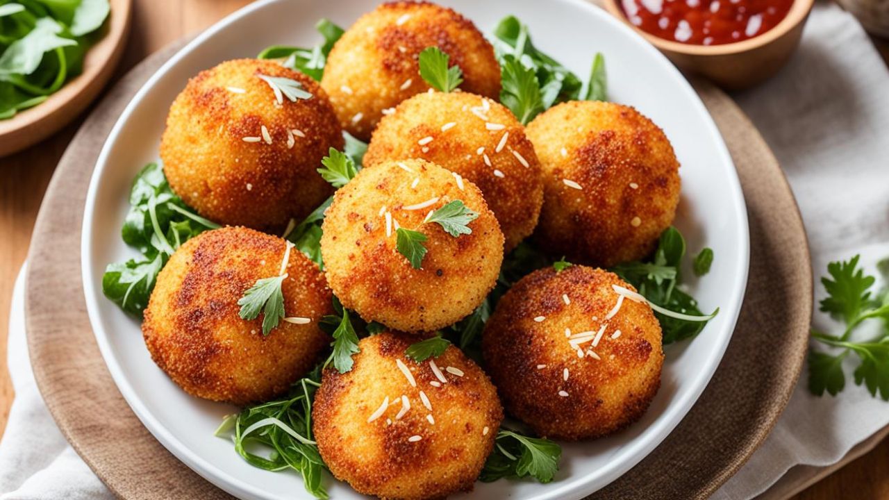 Rice Cheese Balls Recipe