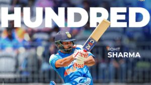 Rohit Sharma 33rd 100