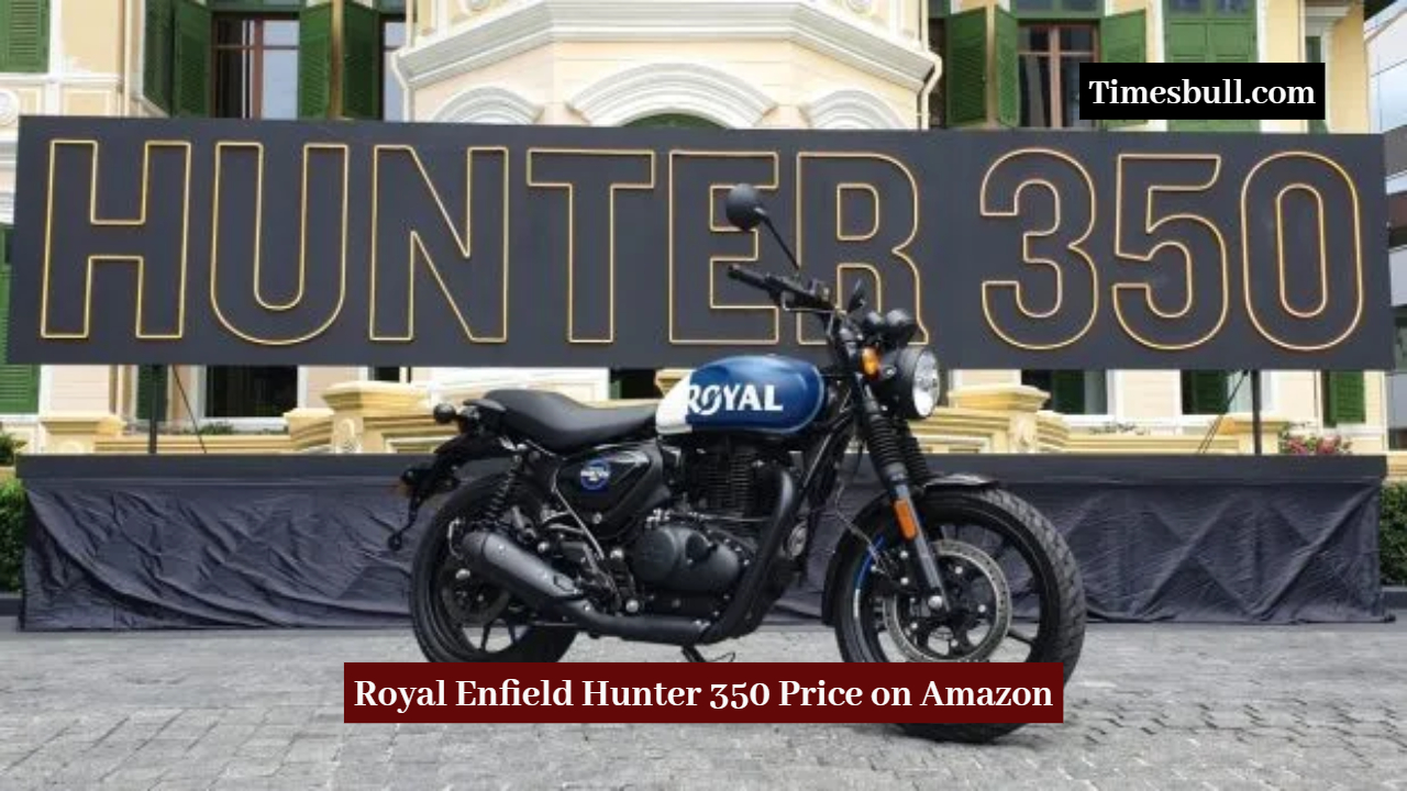 Royal Enfield Hunter 350 Price on Amazon