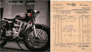 39-year-old Royal Bullet 350 bill goes viral, price will surprise you