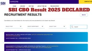 SBI CBO Result 2025 DECLARED – Direct Link to Download Merit List PDF at sbi.bank.in
