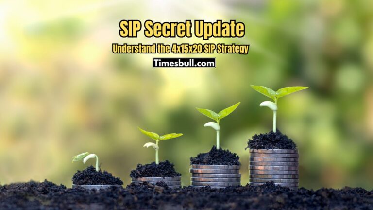 Mutual Fund: Want to Become a Millionaire from SIP? Learn the 4x15x20 Formula