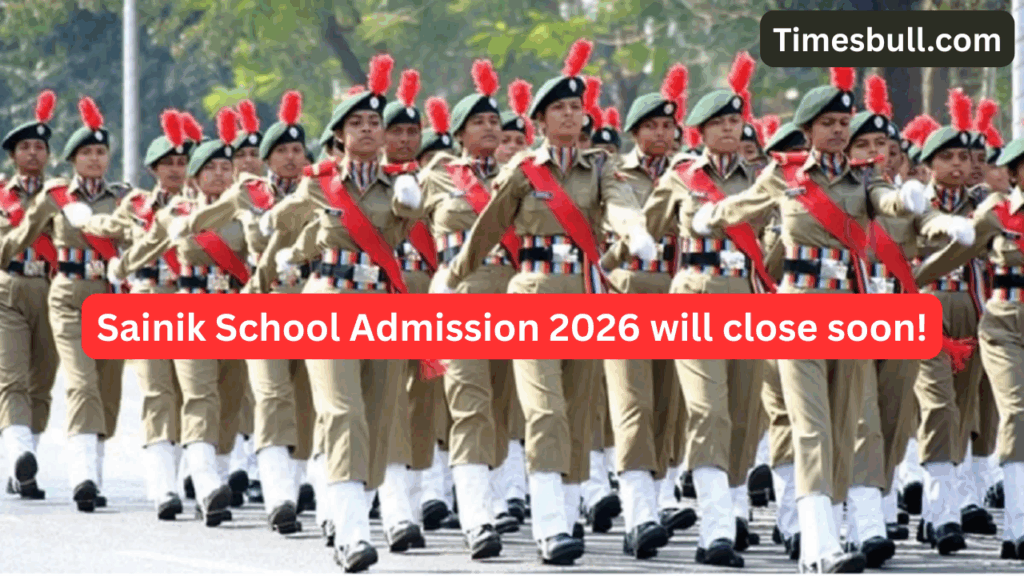 Sainik School Admission 2026: Final Day to Apply for AISSEE Tomorrow, Check Eligibility, Fees & Exam Date