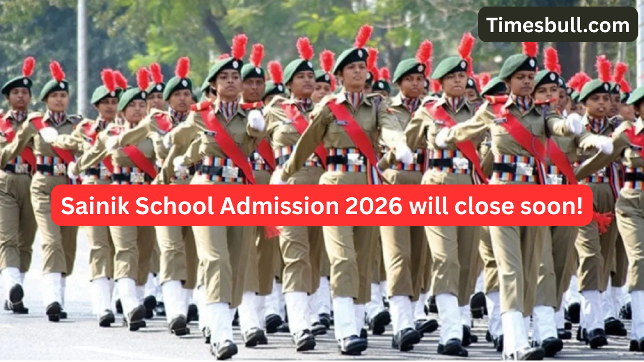 Sainik School Admission 2026: